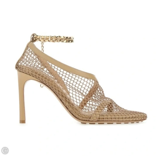 Shoes Luxury Designer By Bottega Veneta In Beige, Size: 7.5