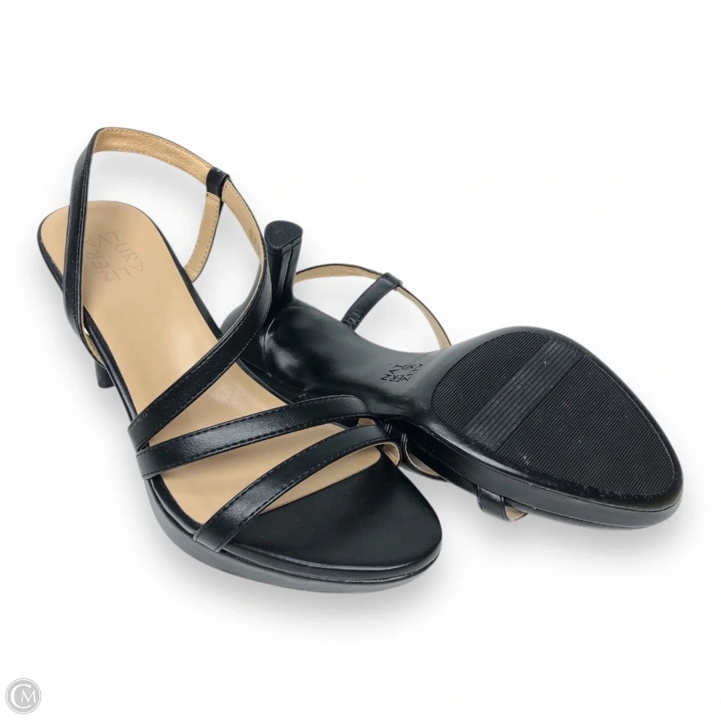 Sandals Heels Block By Naturalizer In Black, Size: 10