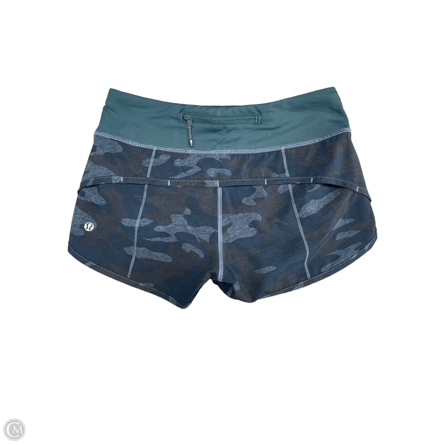 Athletic Shorts By Lululemon In Blue, Size: 2