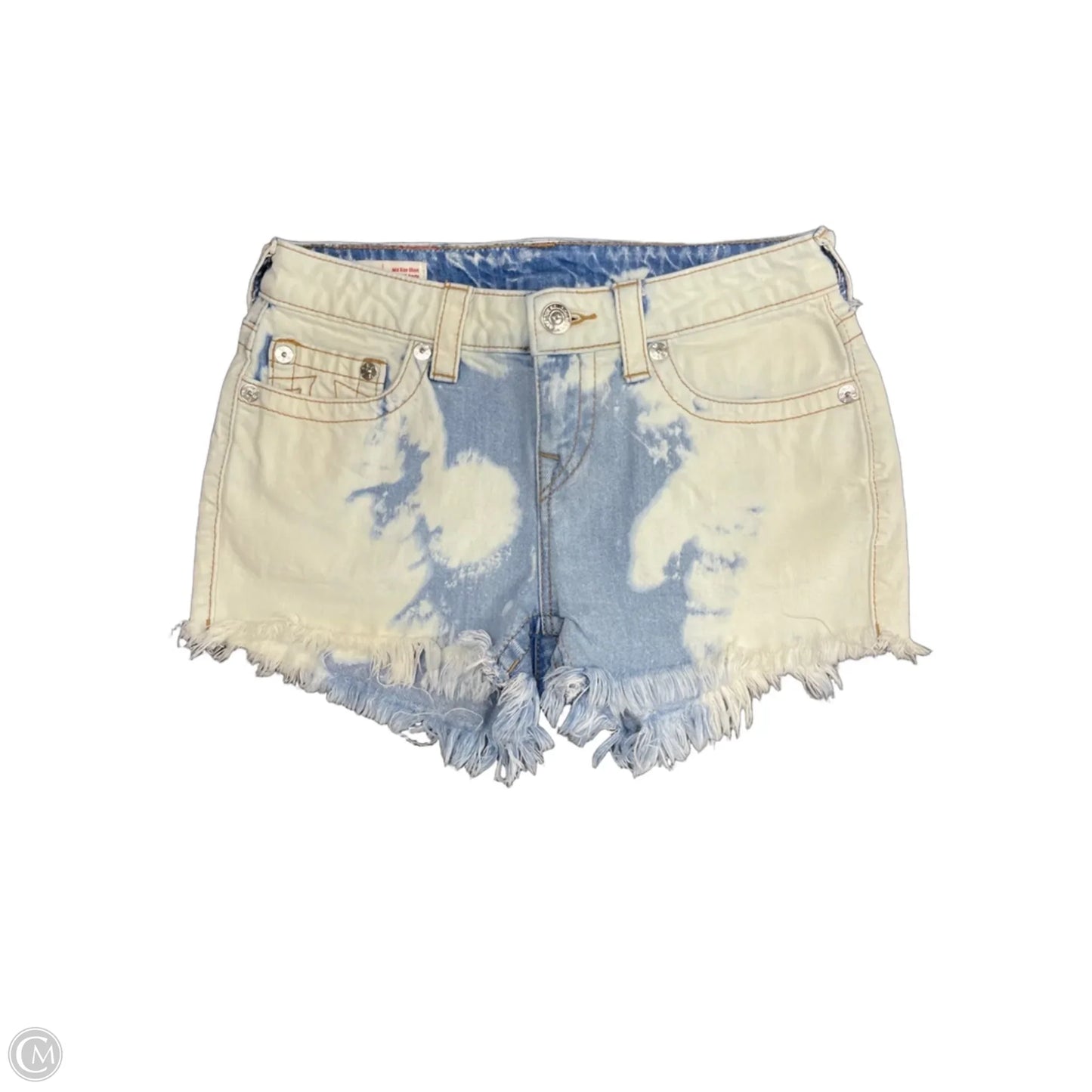 Shorts By True Religion In Blue & White, Size: 2