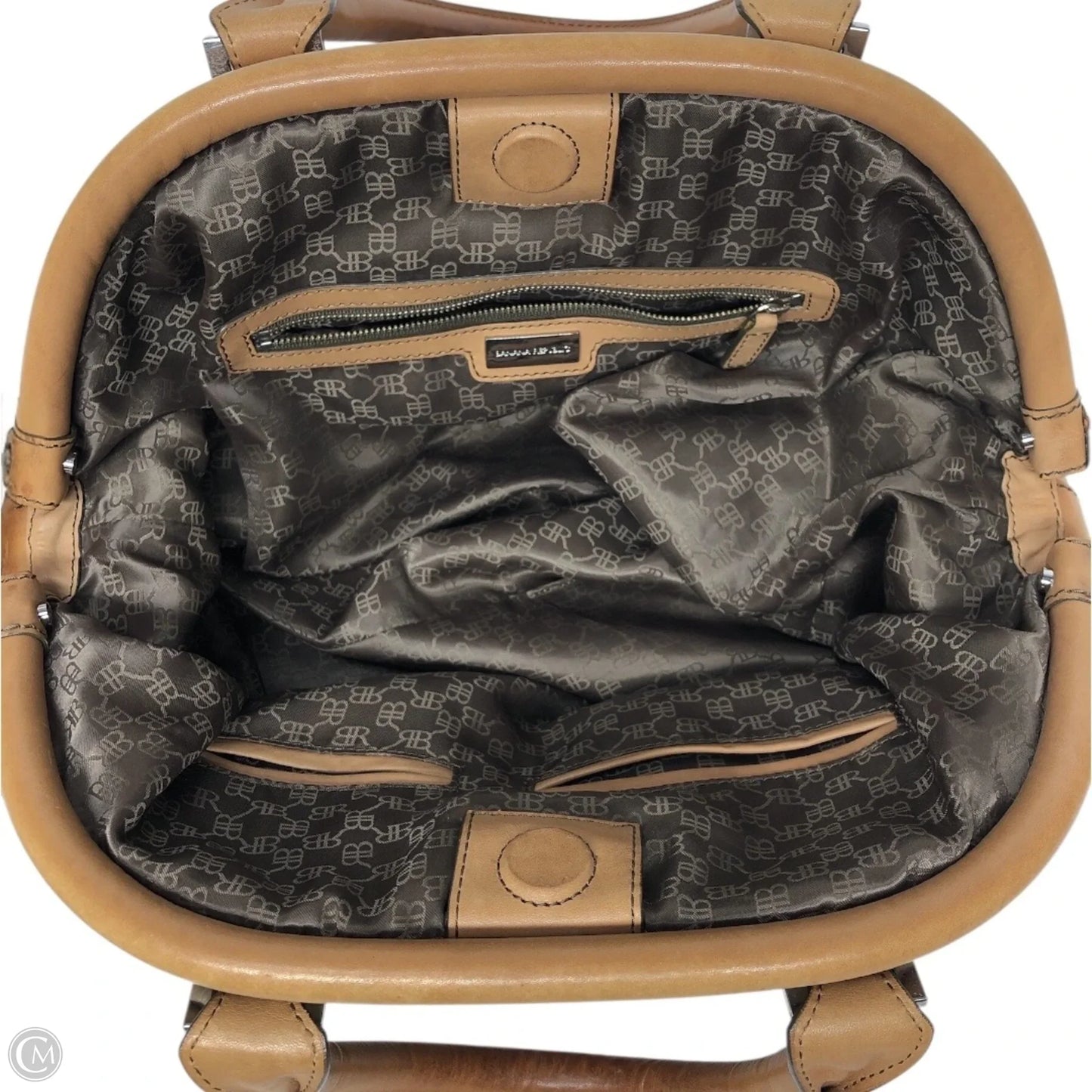 Handbag Leather By Banana Republic, Size: Large