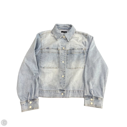 Jacket Denim By 1.state In Blue Denim, Size: S