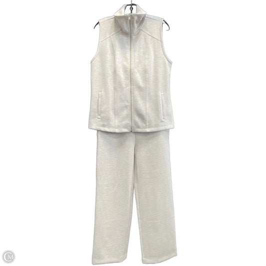 Lounge Set Pants By Chicos In Beige, Size: S