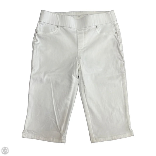 Capris By Chicos In White, Size: Xs
