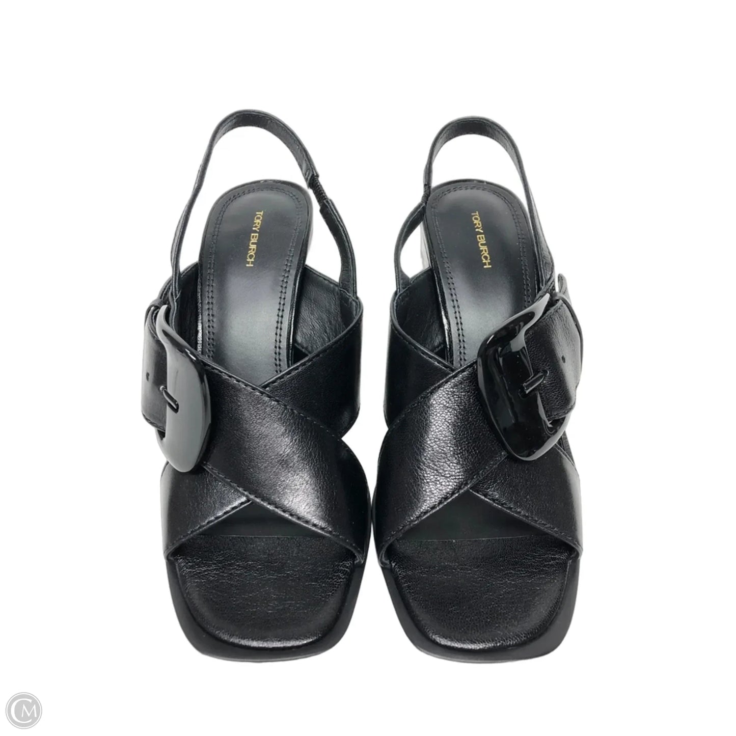 Sandals Designer By Tory Burch In Black, Size: 10