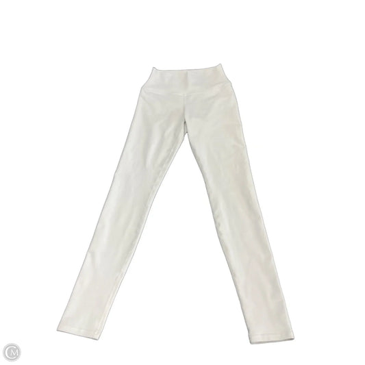 Athletic Leggings By Alo In White, Size: S