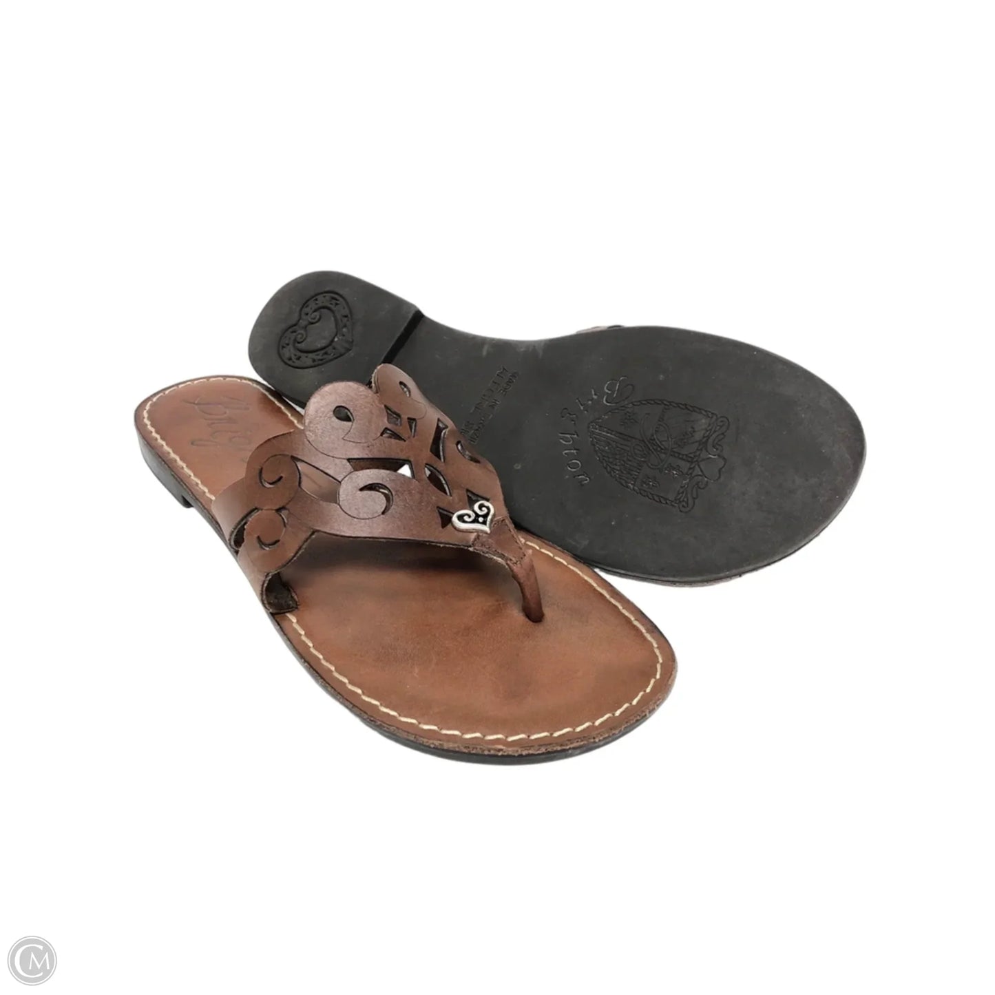 Sandals Flats By Brighton In Brown, Size: 8