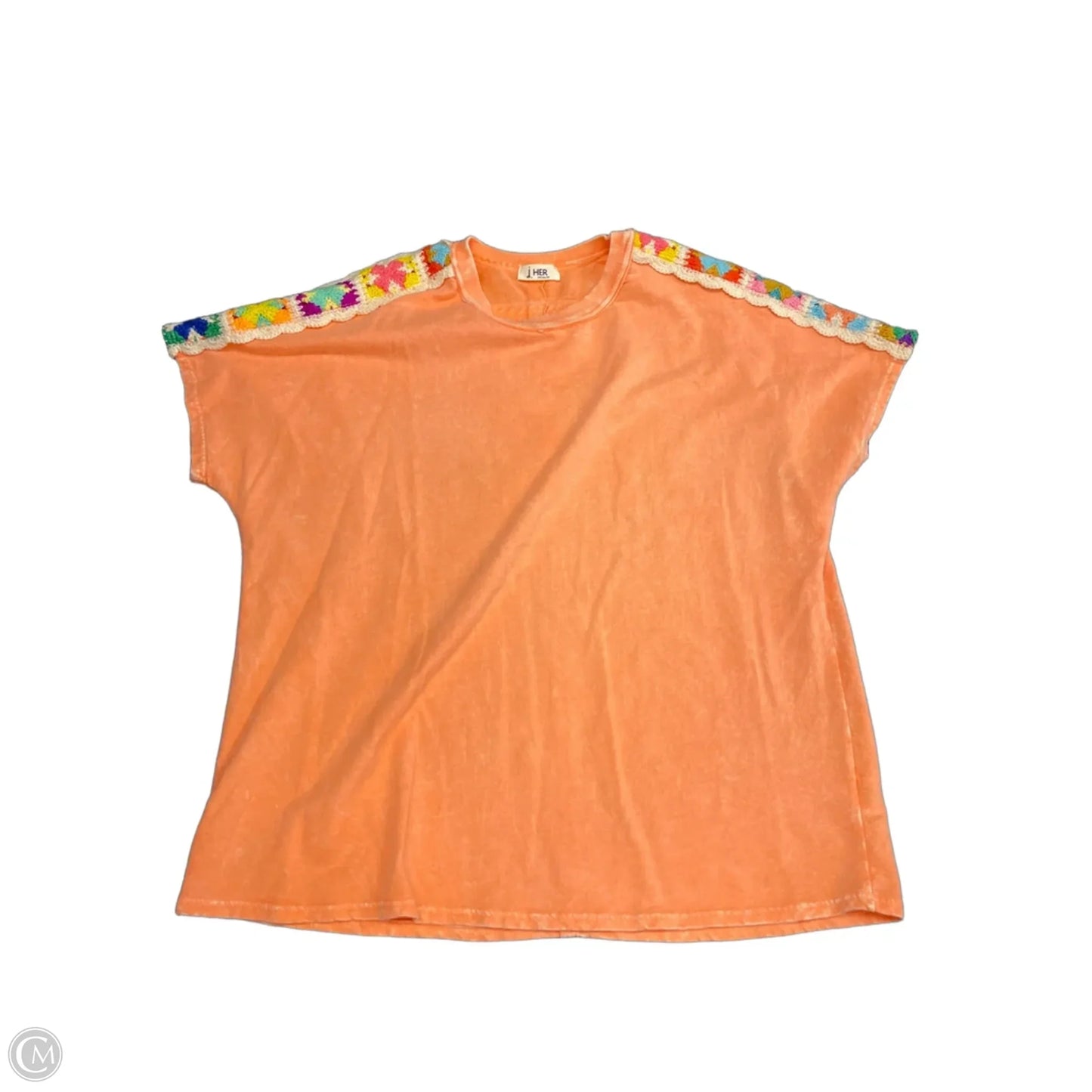 Shorts Set By Clothes Mentor In Orange, Size: S