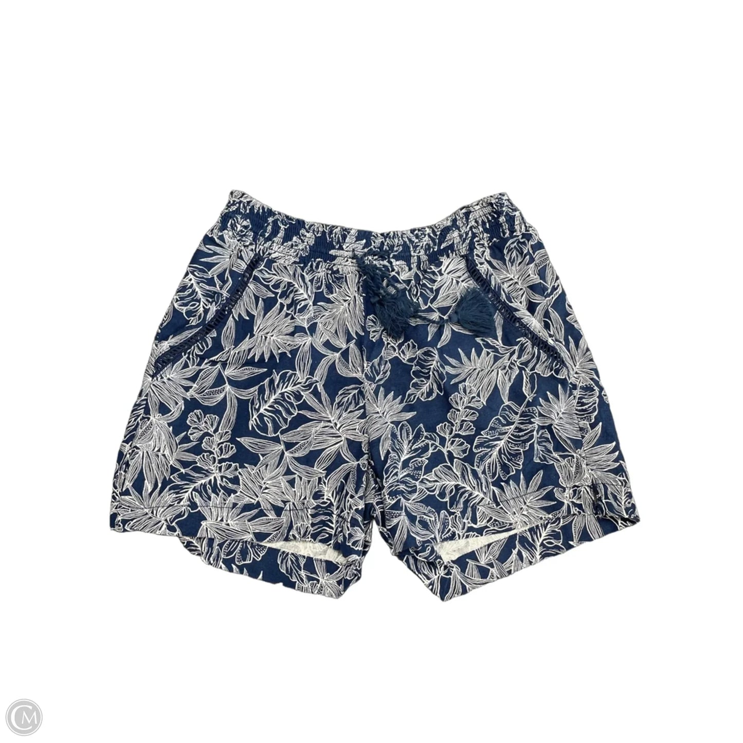 Shorts By Briggs In Blue & White, Size: M