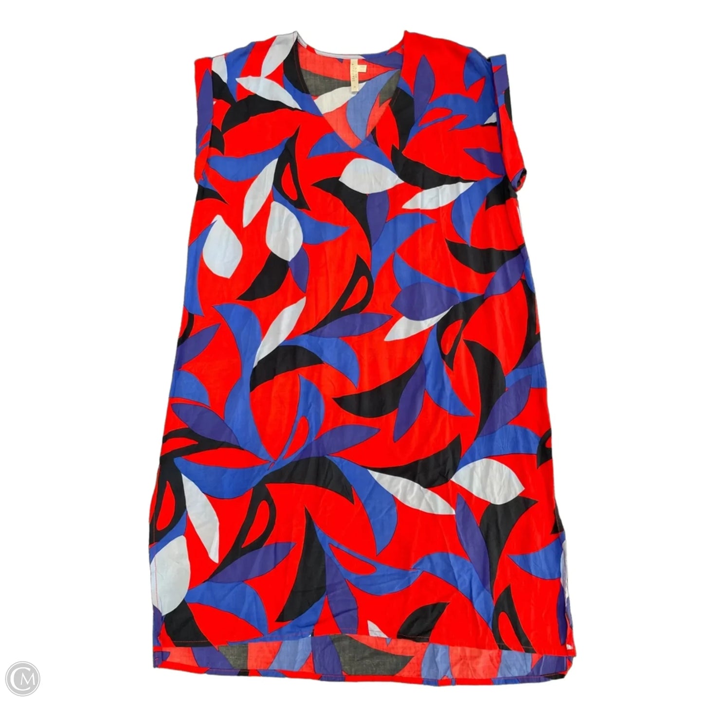 Swimwear Cover-up By Seafolly In Blue & Red, Size: S