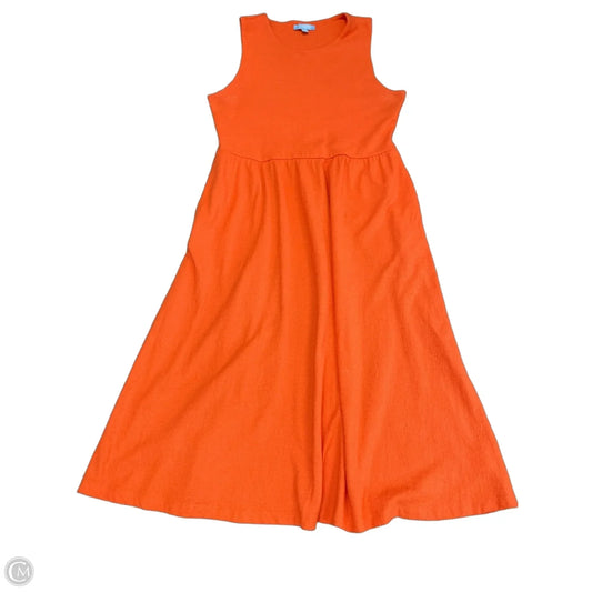 Dress Casual Midi By Draper James Rsvp In Orange, Size: M