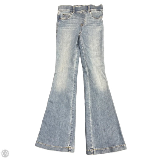 Jeans Flared By Spanx In Blue Denim, Size: Xs