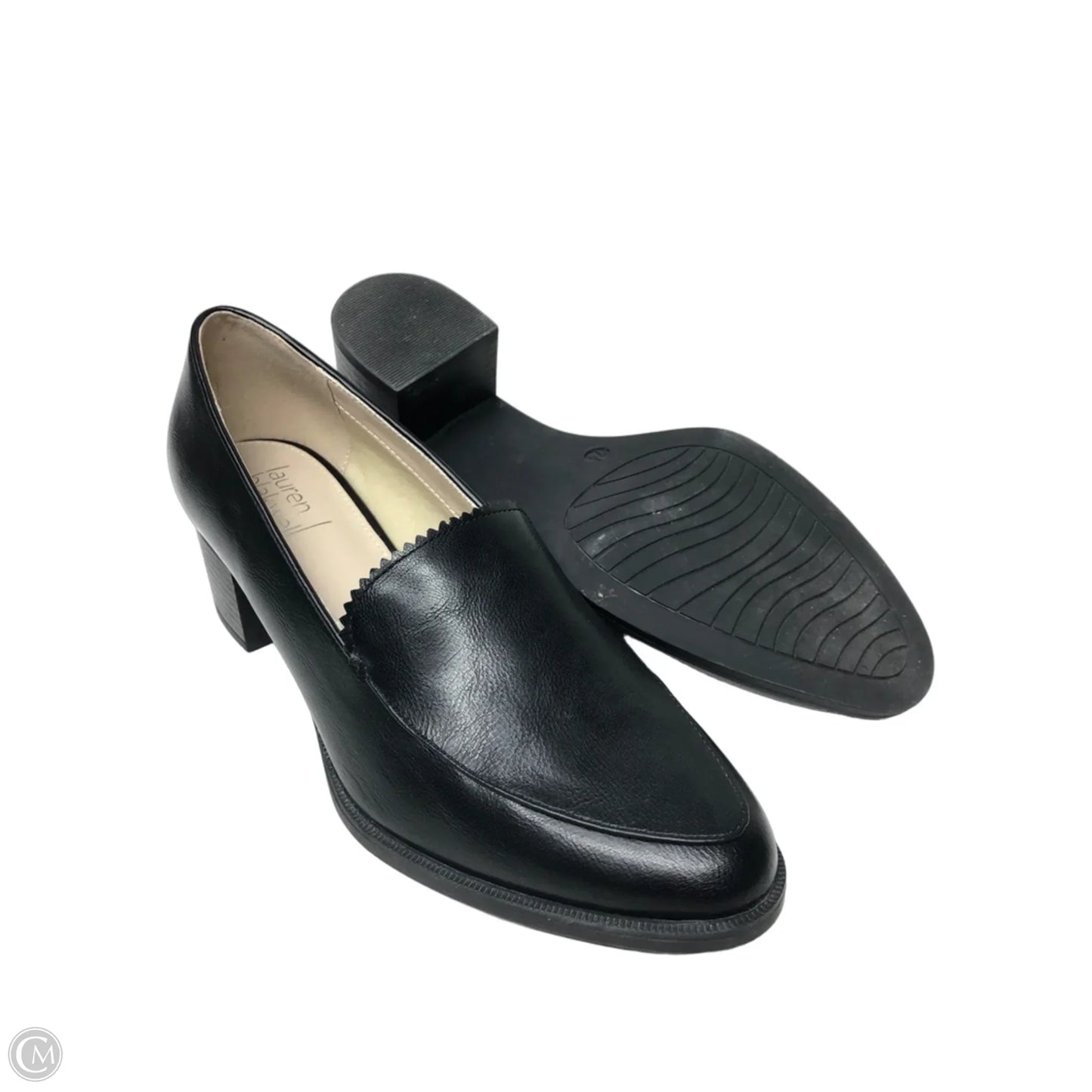 Shoes Heels Block By Clothes Mentor In Black, Size: 7.5