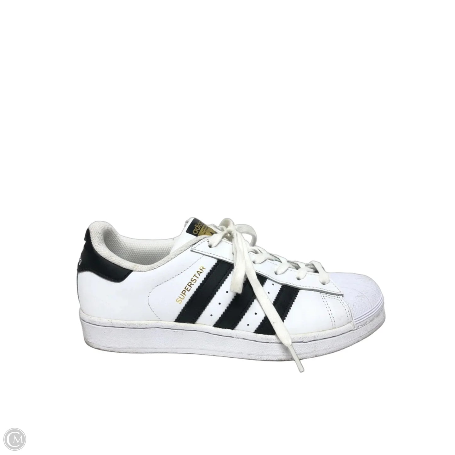 Shoes Sneakers By Adidas In Black & White, Size: 8