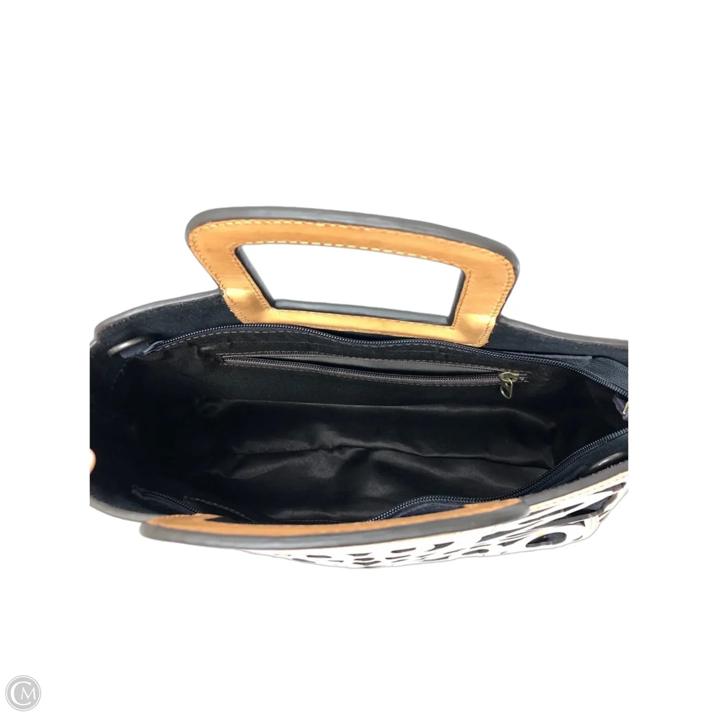 Tote Leather By Cmb, Size: Medium