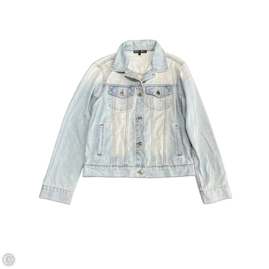 Jacket Denim By Glitzy Girlz In Multi-colored, Size: S