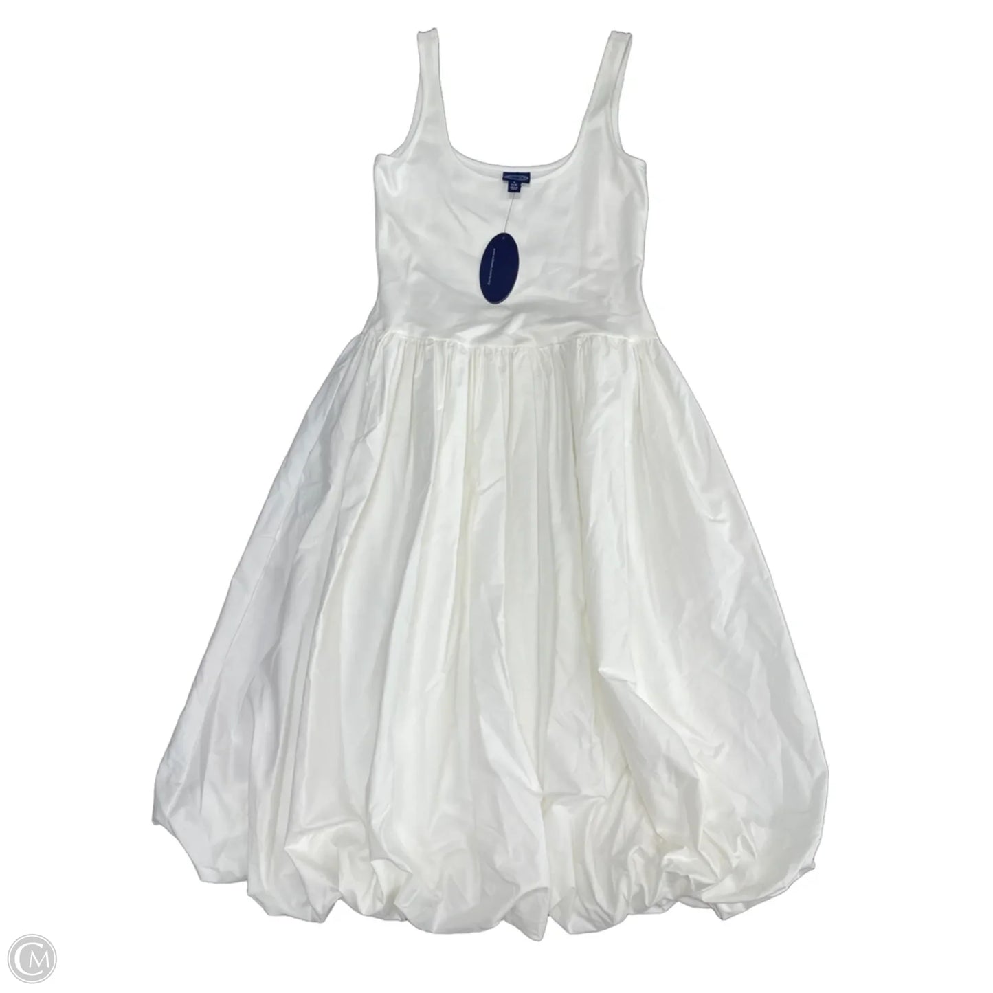 Dress Casual Midi By Scoop In White, Size: S