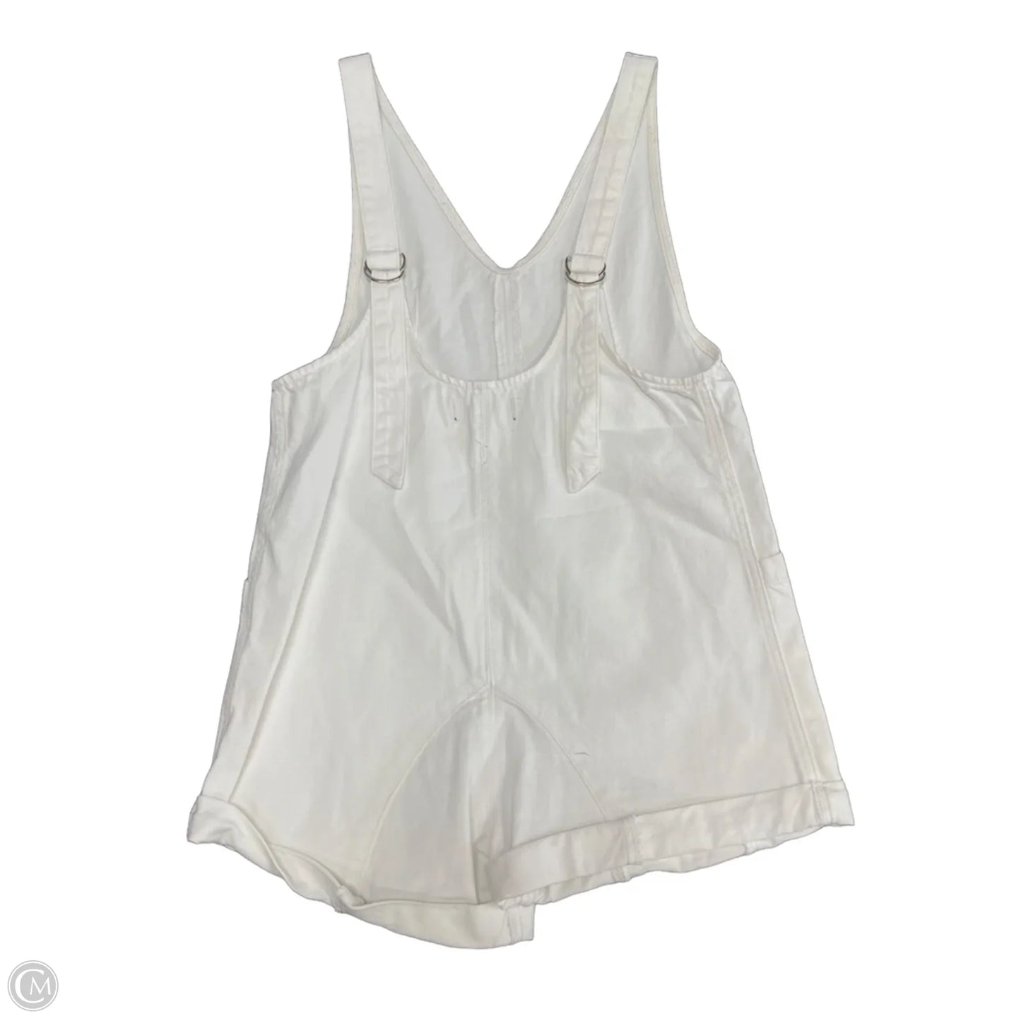 Shortalls By We The Free In White, Size: Xs