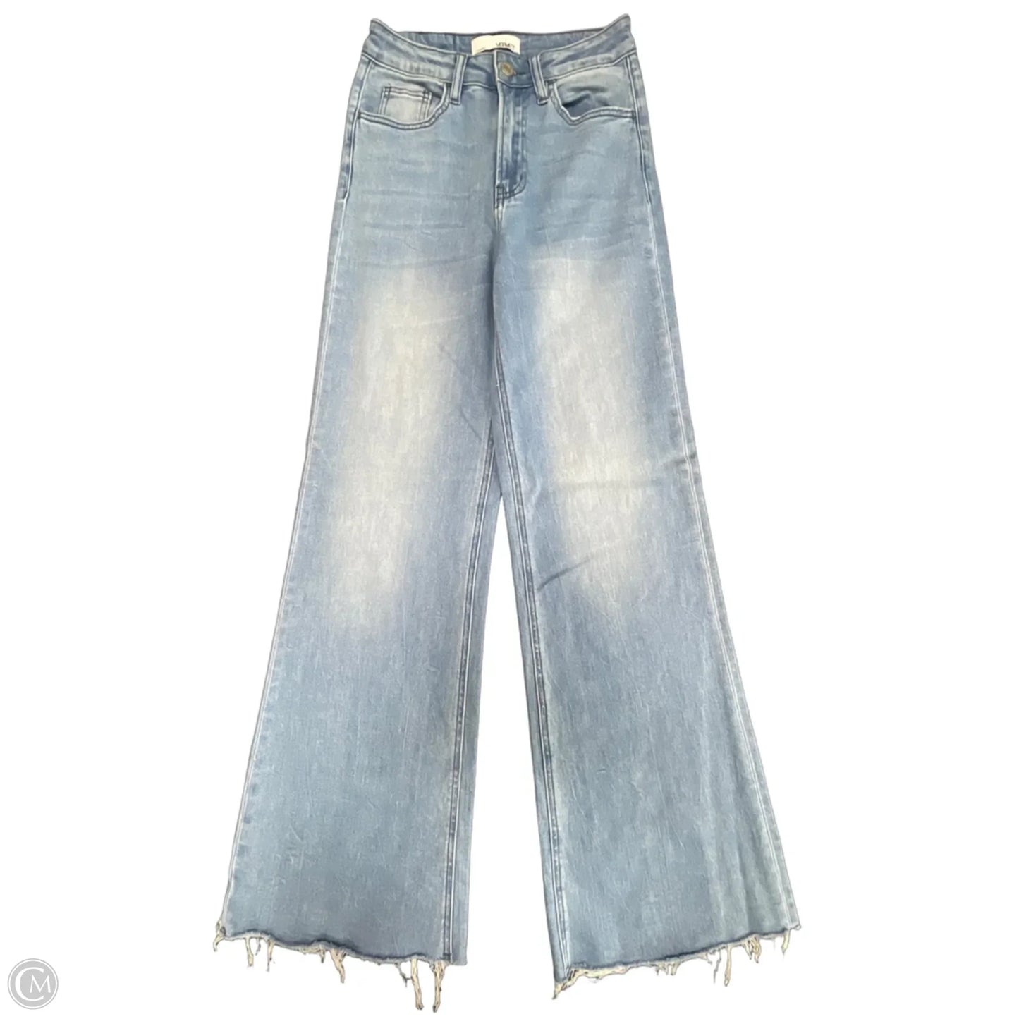 Jeans Straight By Vervet In Blue Denim, Size: 0