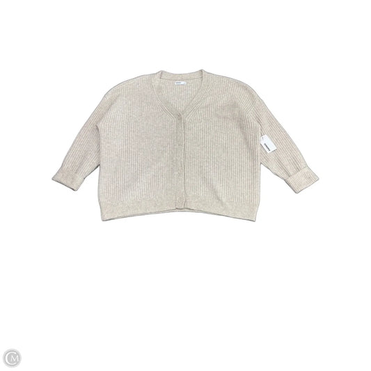 Sweater Cardigan By Sonoma In Beige, Size: L