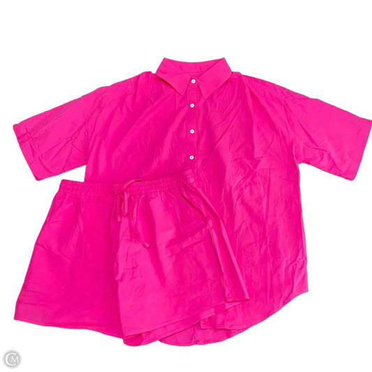 Shorts Set By Cmf In Pink, Size: L