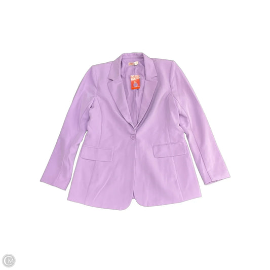 Blazer By Intempo In Purple, Size: M