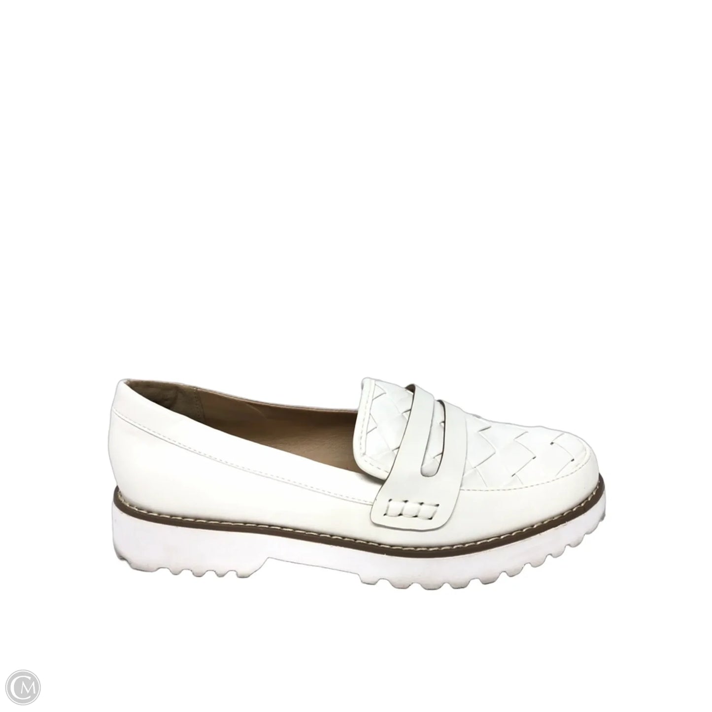 Shoes Flats By Cato In White, Size: 8