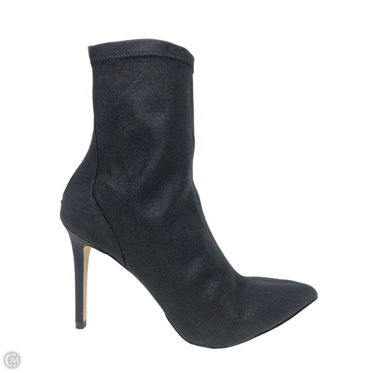 Boots Ankle Heels By Badgley Mischka In Black, Size: 11