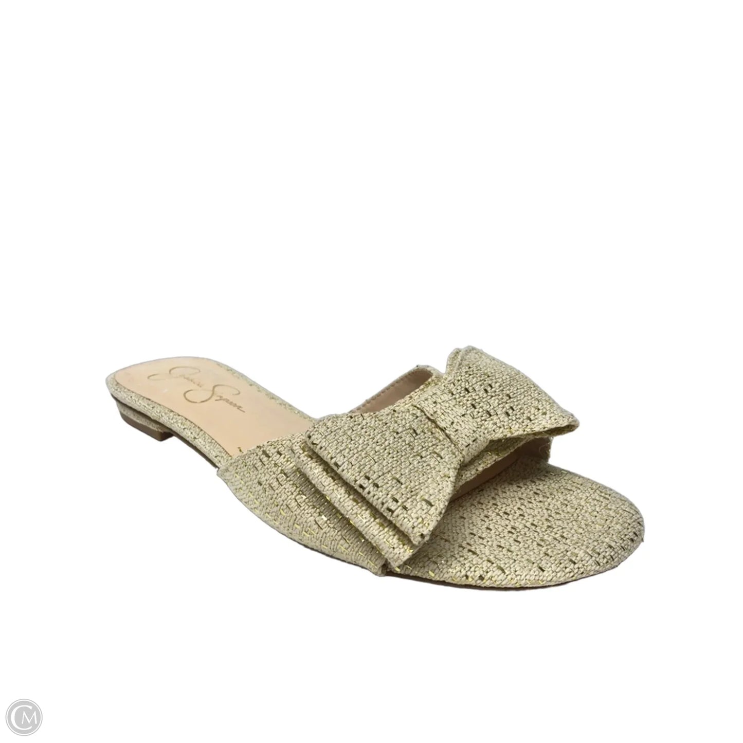 Sandals Flats By Jessica Simpson In Beige, Size: 10