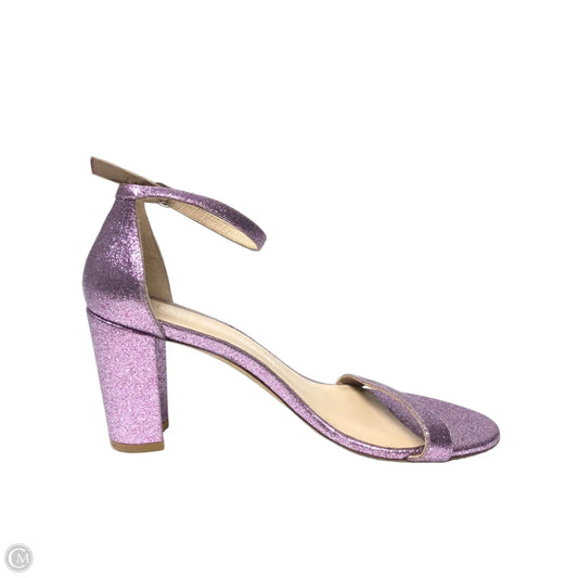 Sandals Designer By Stuart Weitzman In Pink, Size: 10