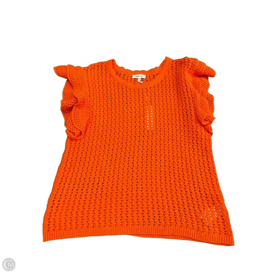 Top Short Sleeve By Another Love In Orange, Size: Xl