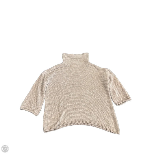Sweater By Liz Claiborne In Beige, Size: Xs