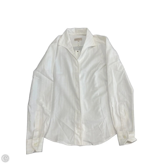 Top Long Sleeve By Cma In Gold & White, Size: 6