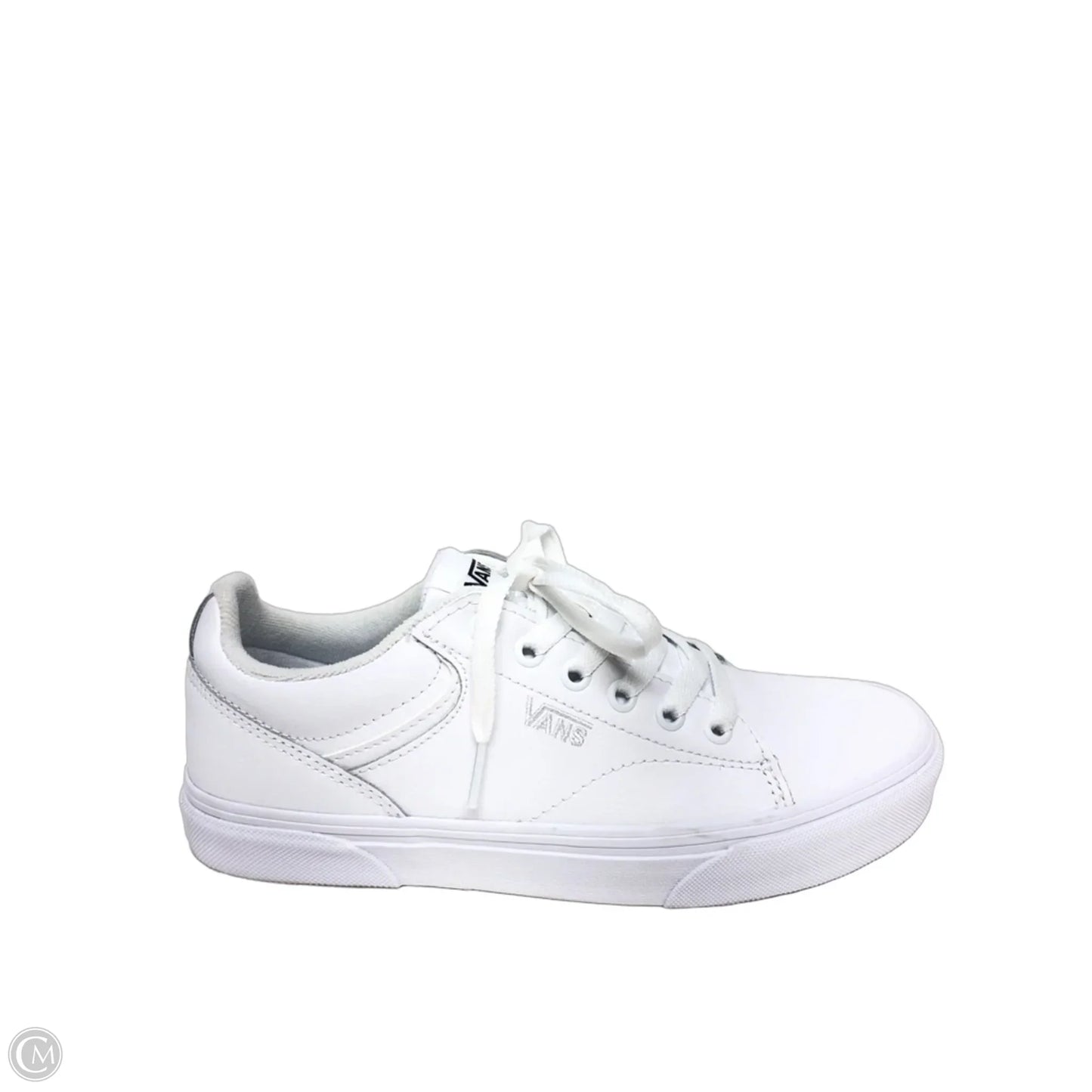 Shoes Sneakers By Vans In White, Size: 8.5