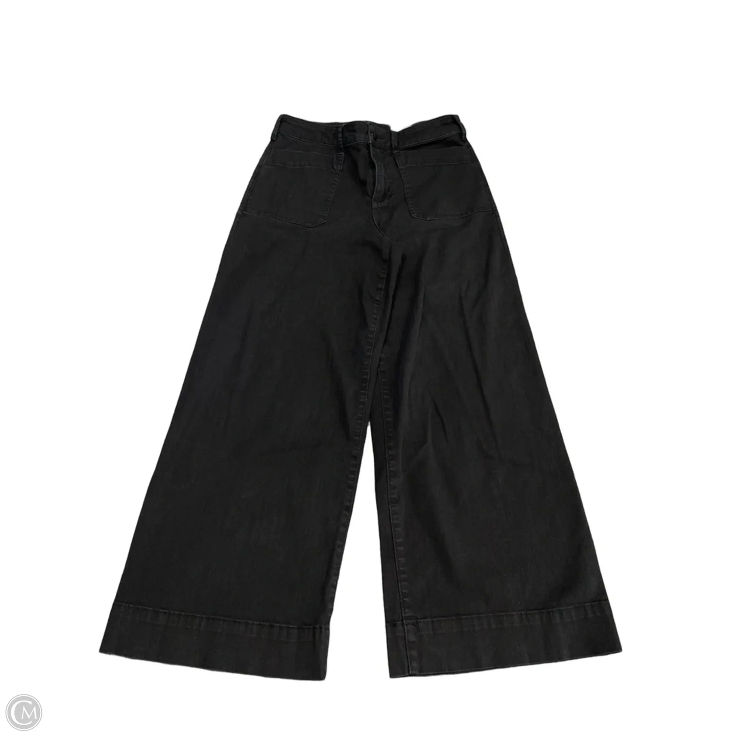 Jeans Wide Leg By Pilcro In Black, Size: 4