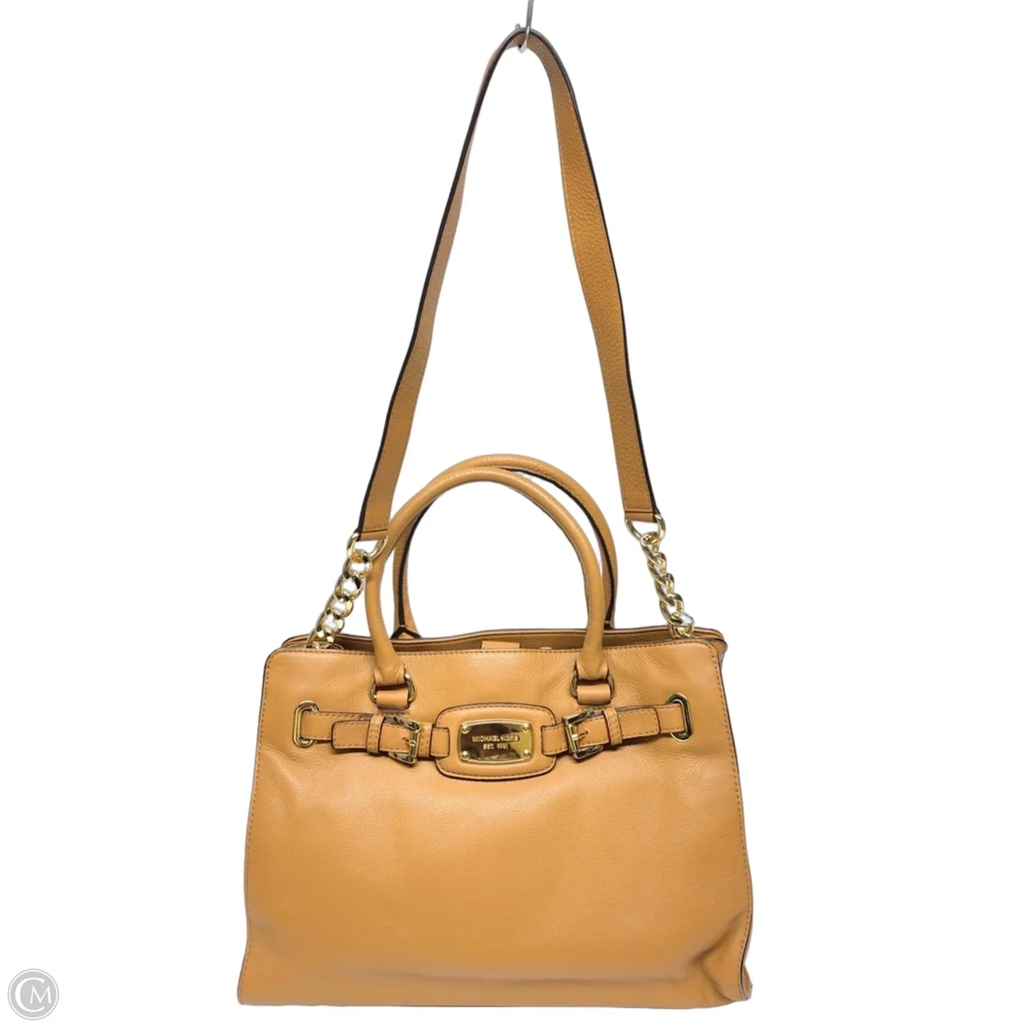 Handbag Leather By Michael By Michael Kors, Size: Large