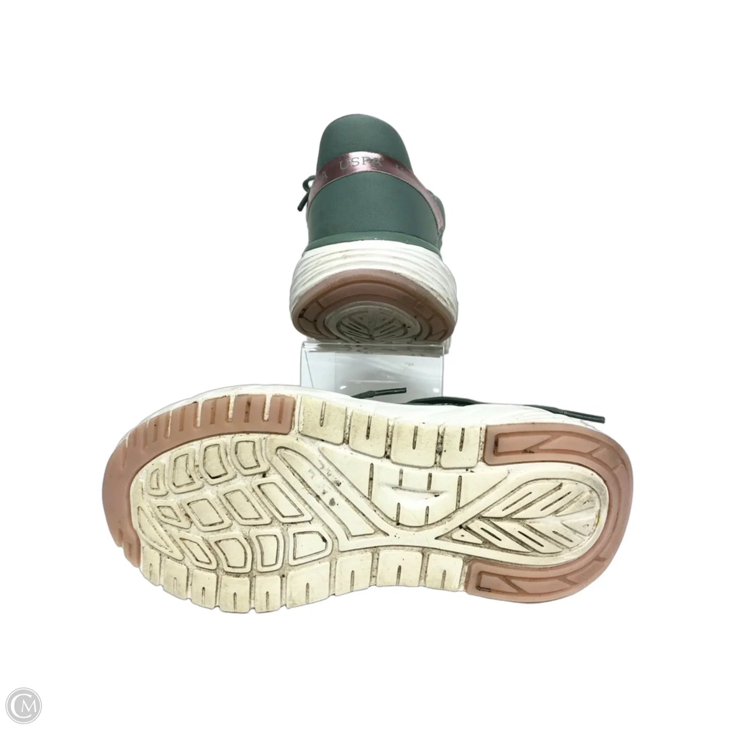 Shoes Athletic By Us Polo Assoc In Green, Size: 7.5