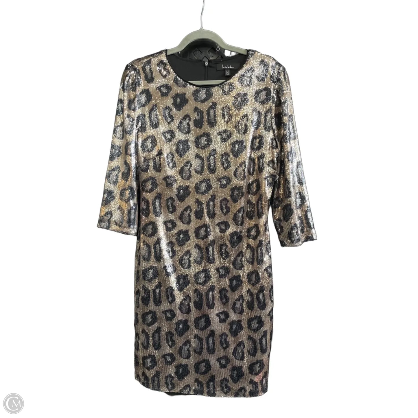Dress Party Short By Nicole Miller In Animal Print, Size: 6
