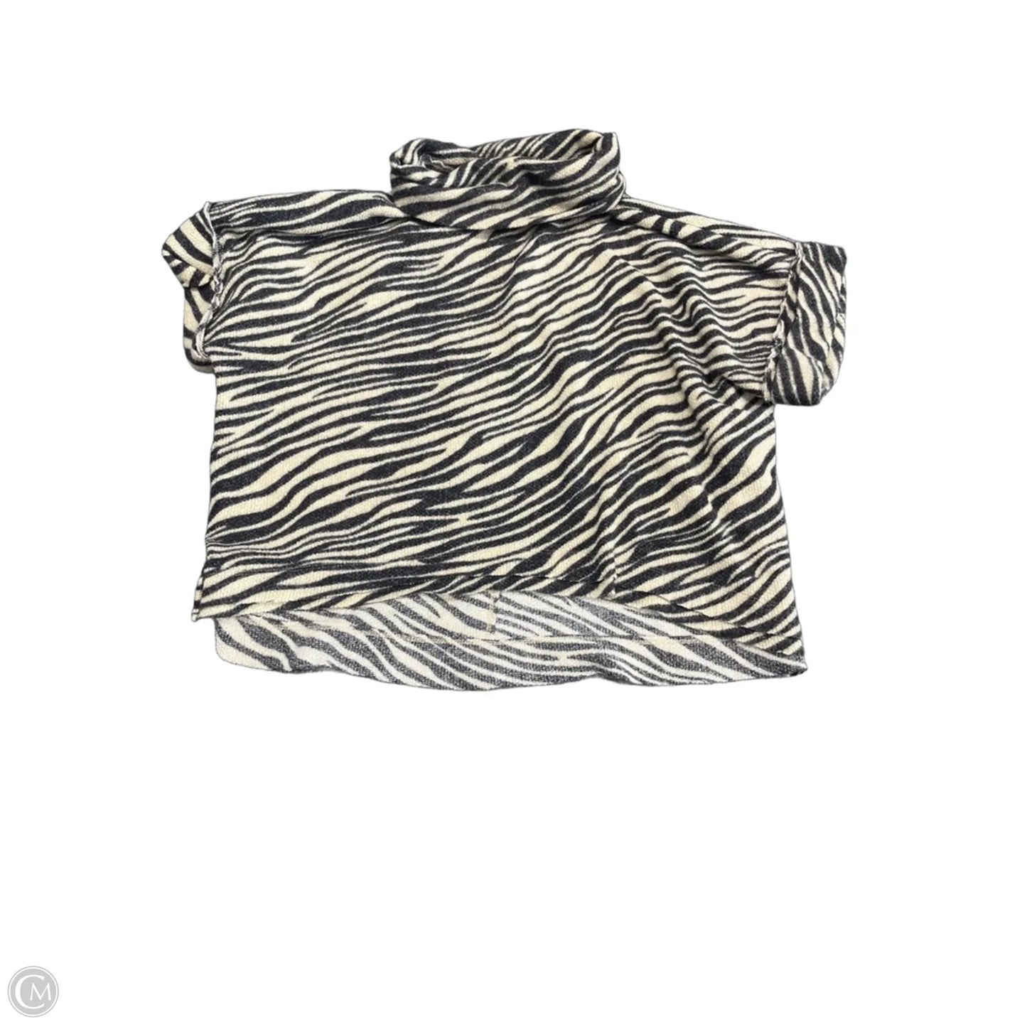 Top Short Sleeve By Ces Femme In Animal Print, Size: M