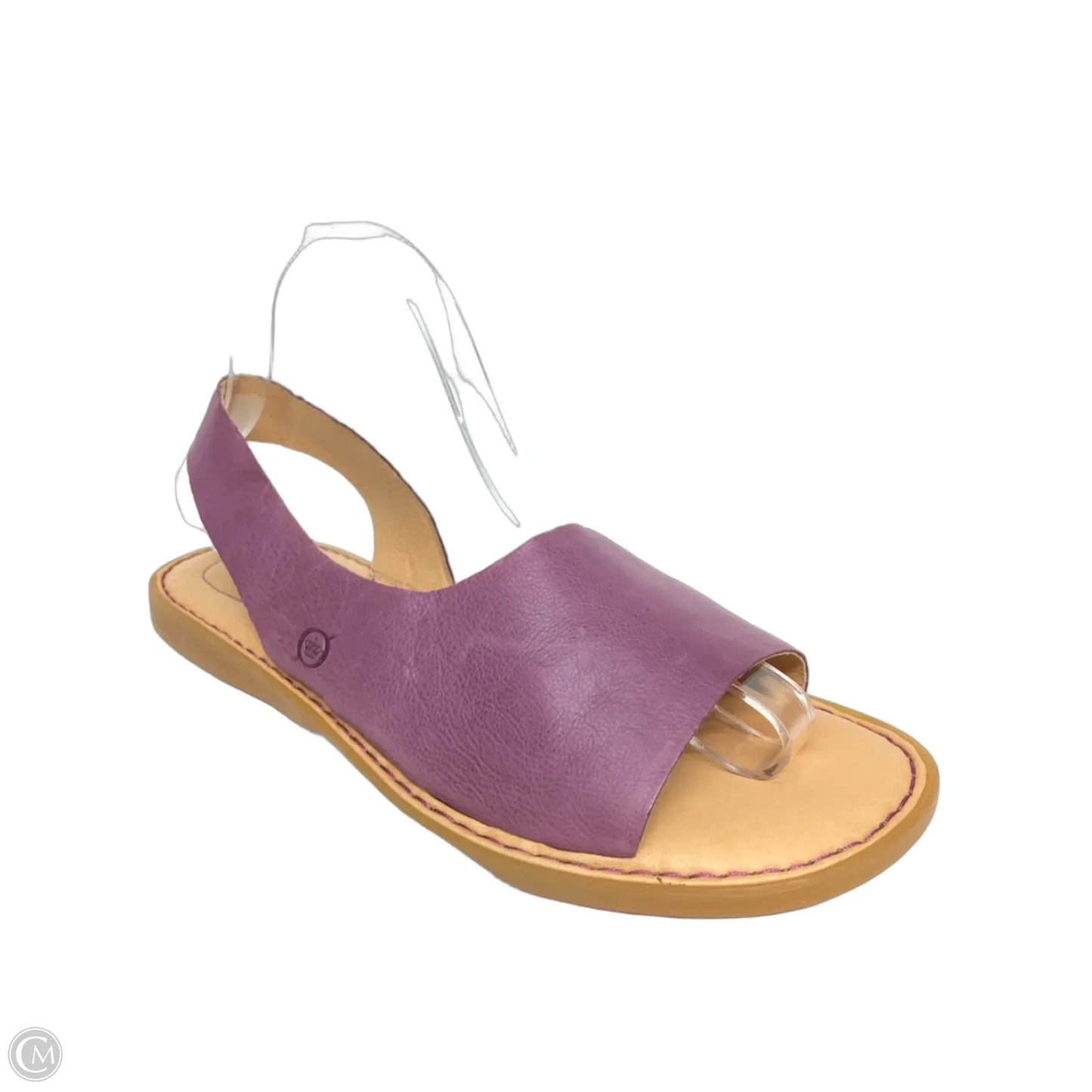 Sandals Flats By Born In Purple, Size: 9