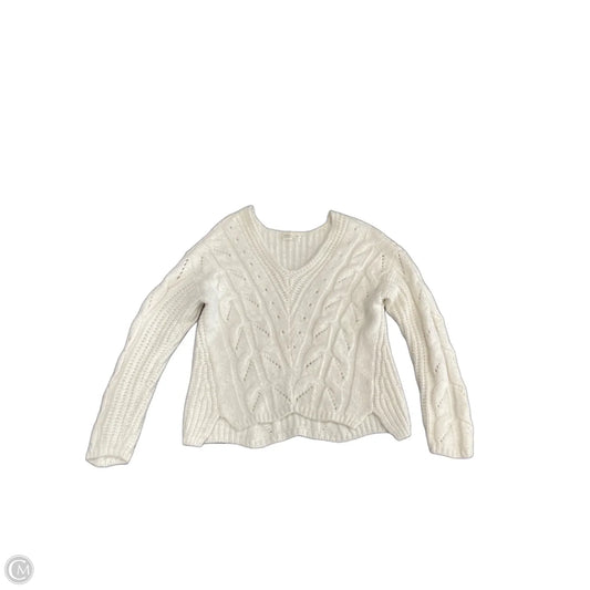 Sweater By Anthropologie In Cream, Size: S