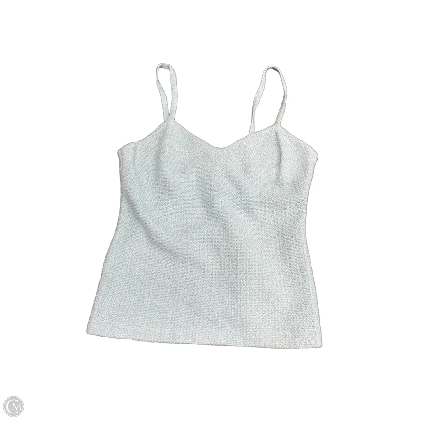 Top Sleeveless By St. John In Blue, Size: M