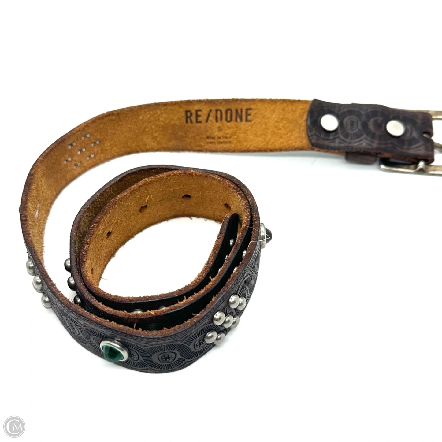 Belt Leather By RE/DONE, Size: Small