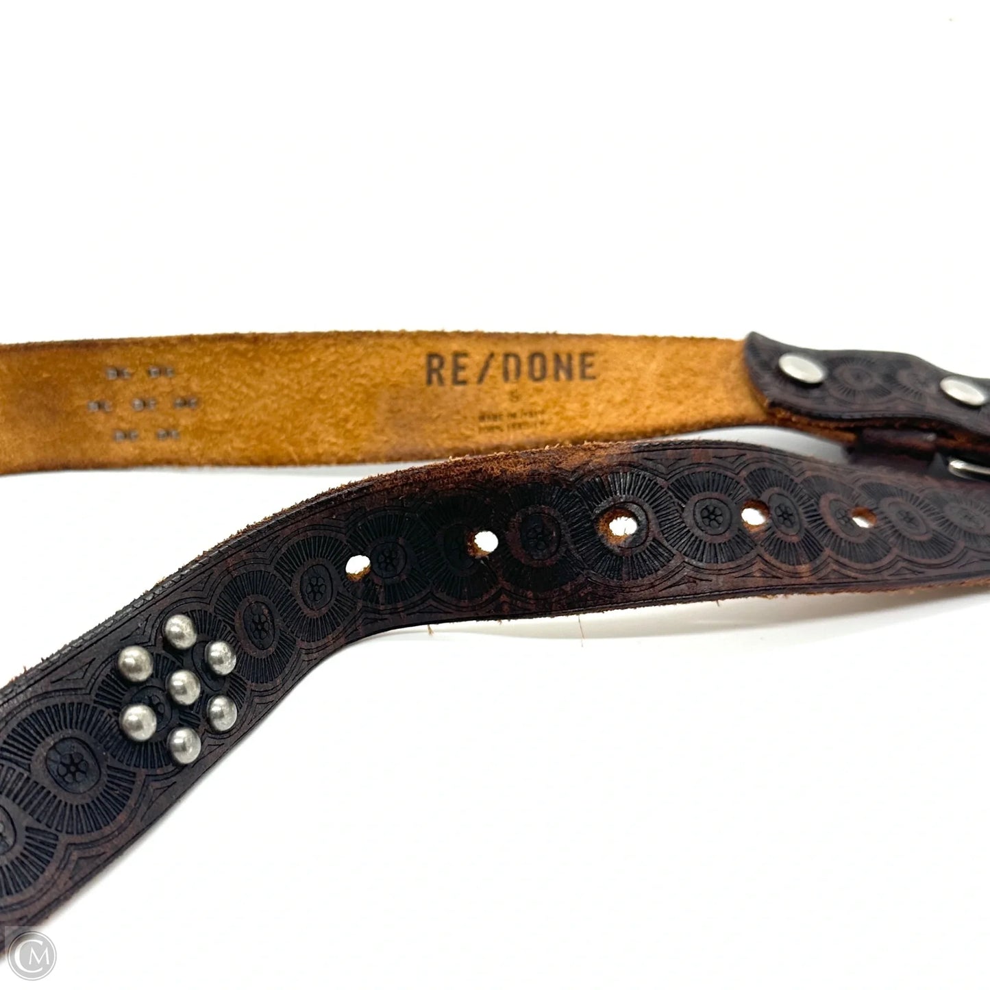 Belt Leather By RE/DONE, Size: Small