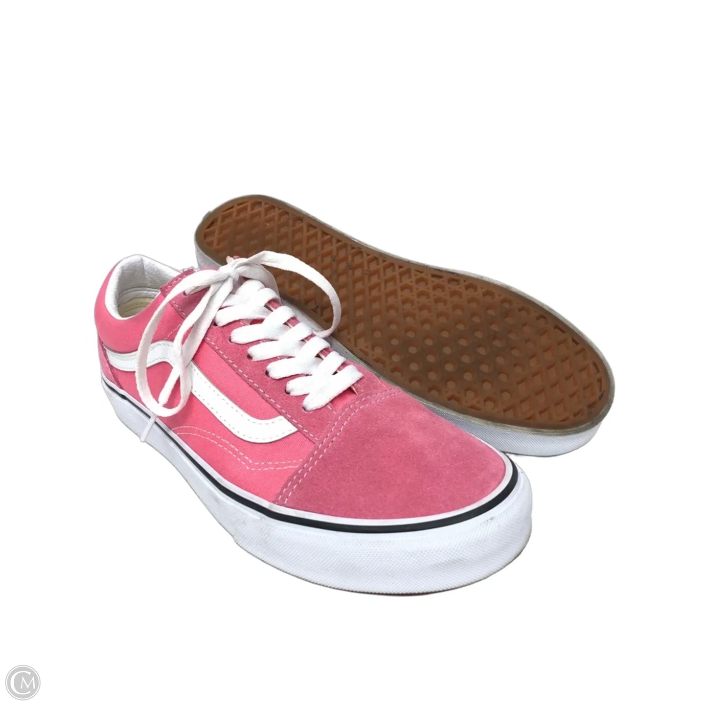 Shoes Sneakers By Vans In Pink, Size: 9