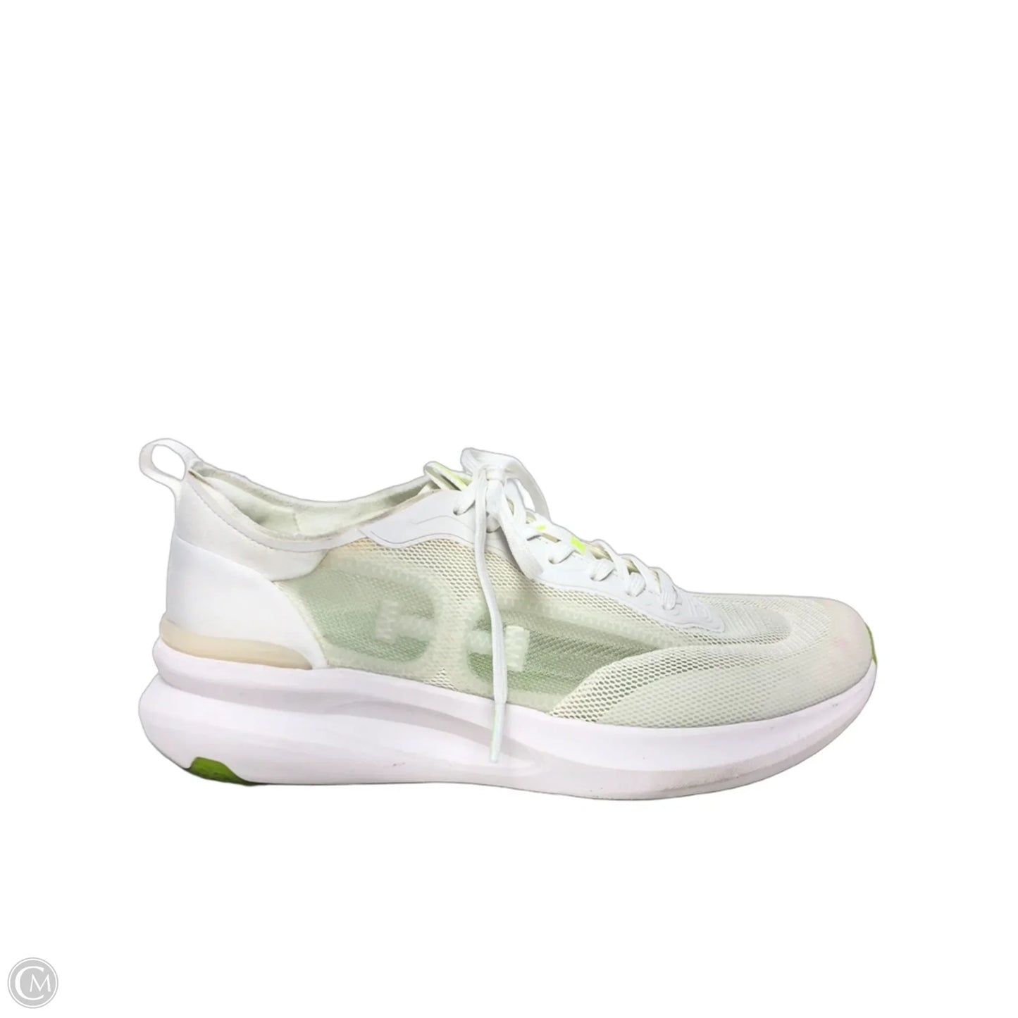 Shoes Sneakers By Sam Edelman In Green & White, Size: 10
