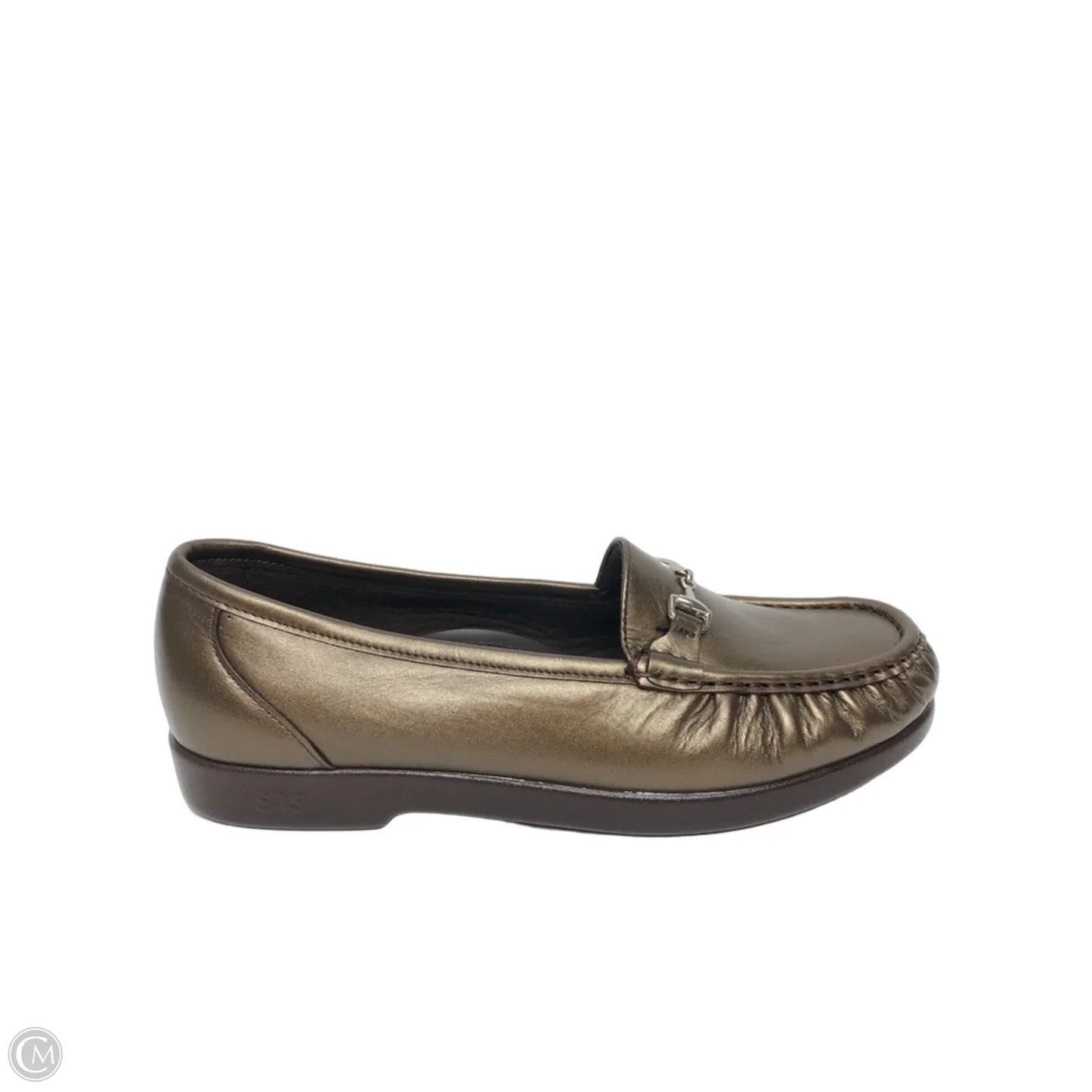 Shoes Flats By Sas In Bronze, Size: 10