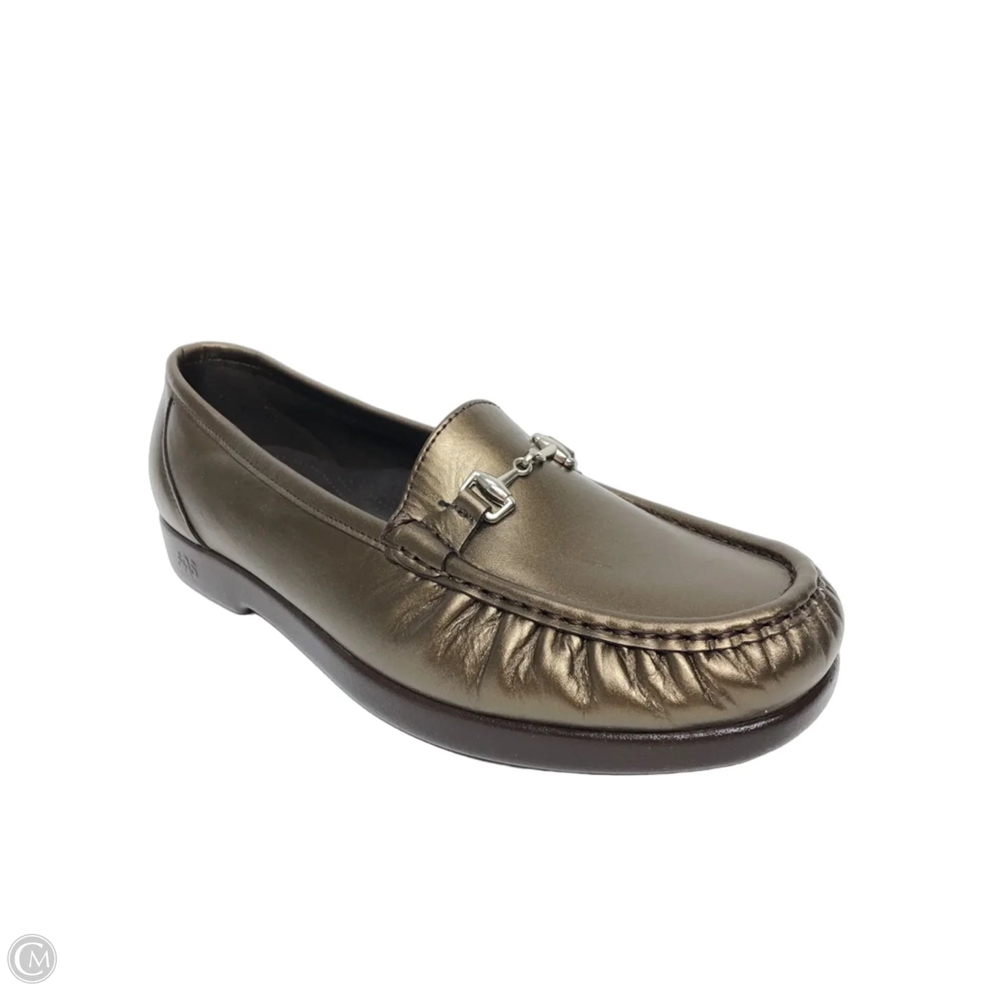 Shoes Flats By Sas In Bronze, Size: 10