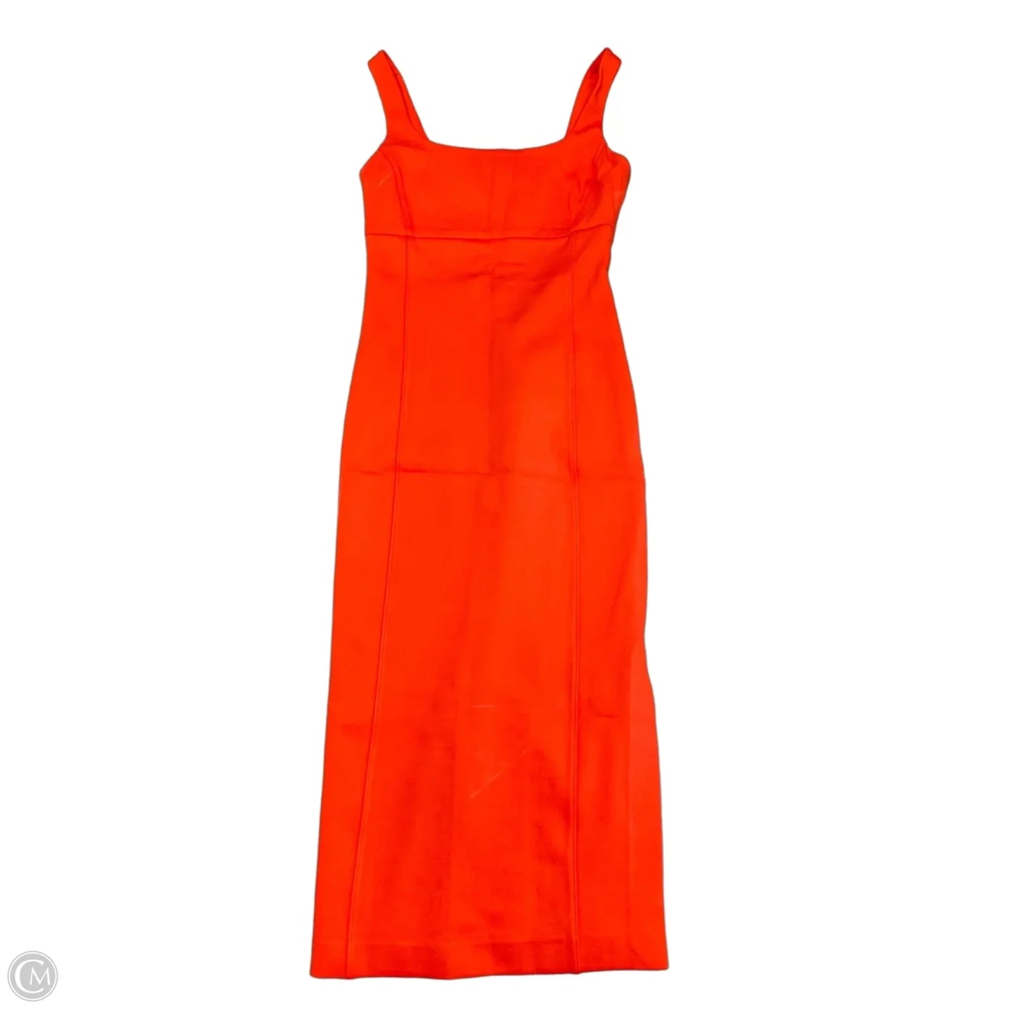 Dress Casual Midi By Spanx In Orange, Size: S