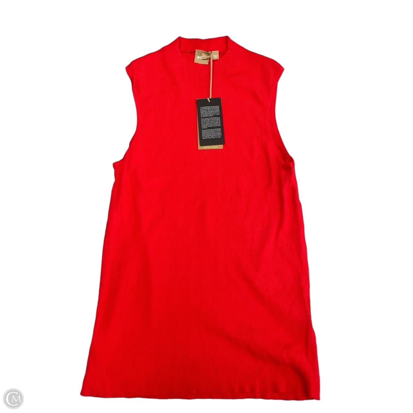 Top Sleeveless Basic By Hugo Boss In Red, Size: Xxl